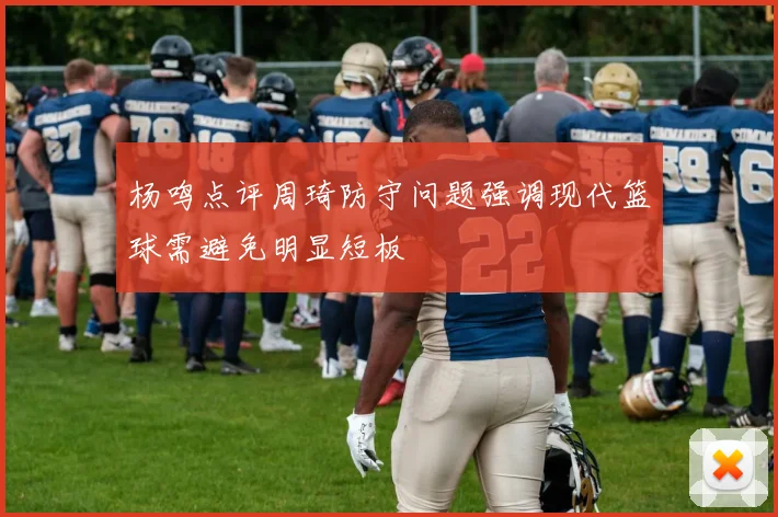 杨鸣点评周琦防守问题强调现代篮球需避免明显短板